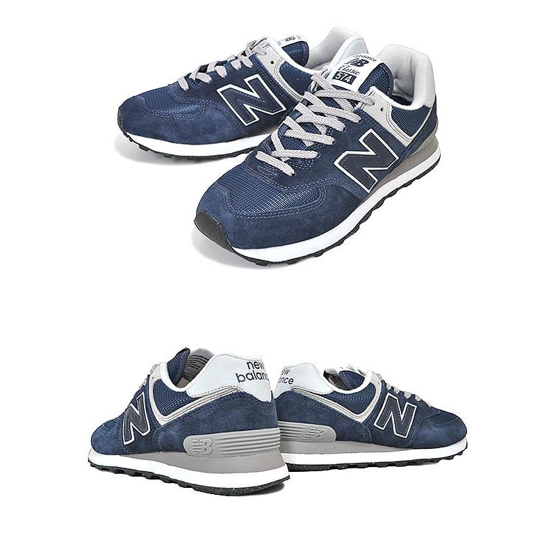 574シリーズ NEW BALANCE ML574EVN width D NAVY EVERGREENER
