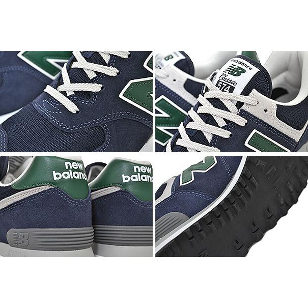 574シリーズ NEW BALANCE ML574HL2 width D NAVY/GREEN ニューバランス