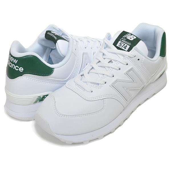 New Balance - 【最終値下】美品 ニューバランス MGB574 WG WHITE/GREEN NEW BALANCE】 ニューバランス UGS574W3(2E) UGS574 UGS574W3