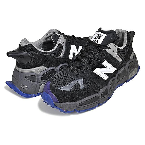 NEW BALANCE MS574YSE SALEHE BEMBURY width D BLACK ニューバランス MS574 YURT 574 ユルト ブラック パープル スニーカー サレヘ・バンバリー｜limited-edition｜02