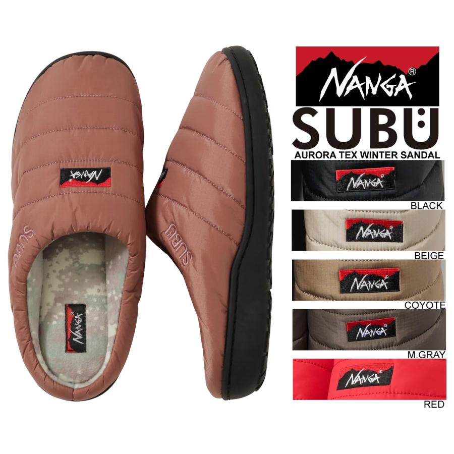 SUBU（スブ） SUBU NANGA AURORA TEX WINTER SANDALS na2443-3e105-a