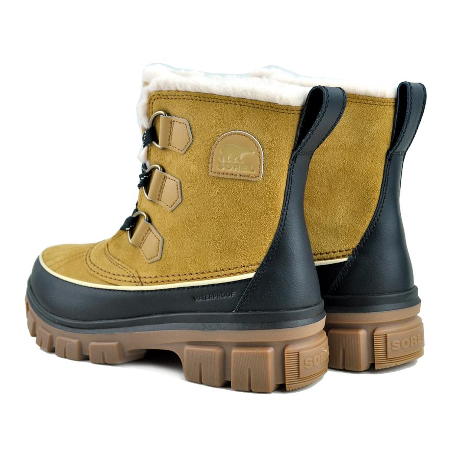 SOREL（ソレル） SOREL TIVOLI V WP CURRY BLACK/CURRY NOIR nl5113