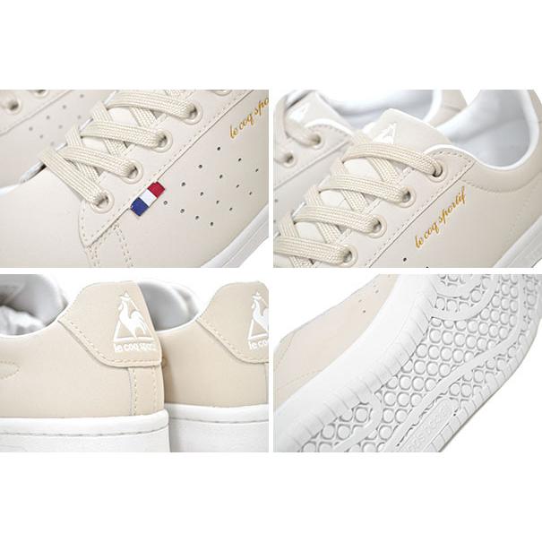 新品 le coq sportif リジューム XSセット　ホワイト　ベージュ le coq sportif（ルコックスポルティフ） le coq sportif LA ROLAND SL