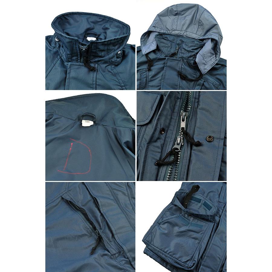 R.C.A.F COLD/WET WEATHER JACKET NAVY DEADSTOCK MILITARY ロイヤル