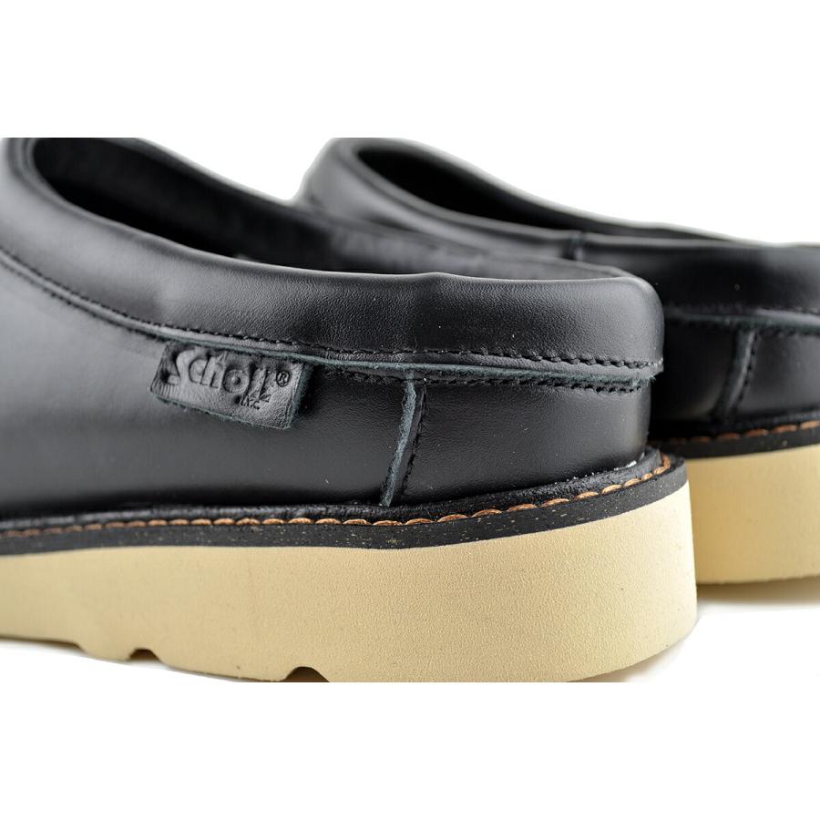 Schott N.Y.C（ショット） Schott LEATHER CLOG BLACK s23004-010
