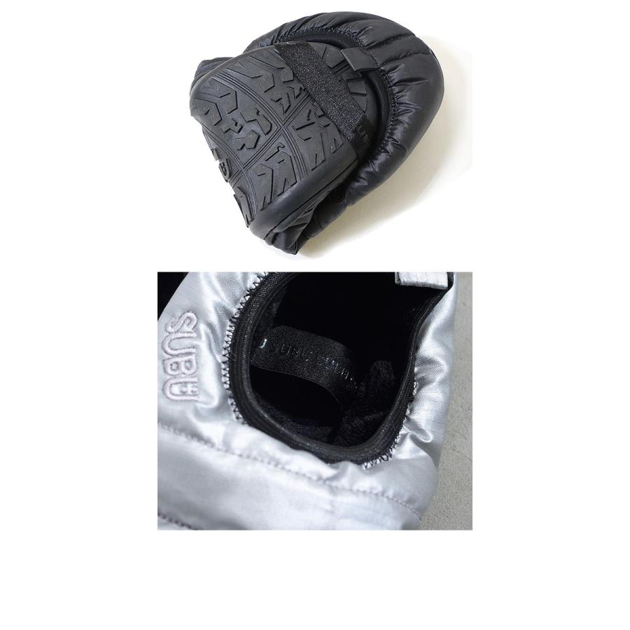SUBU（スブ） SUBU PACKBLE GLOSS BLACK パッカブル サンダル ナイロン