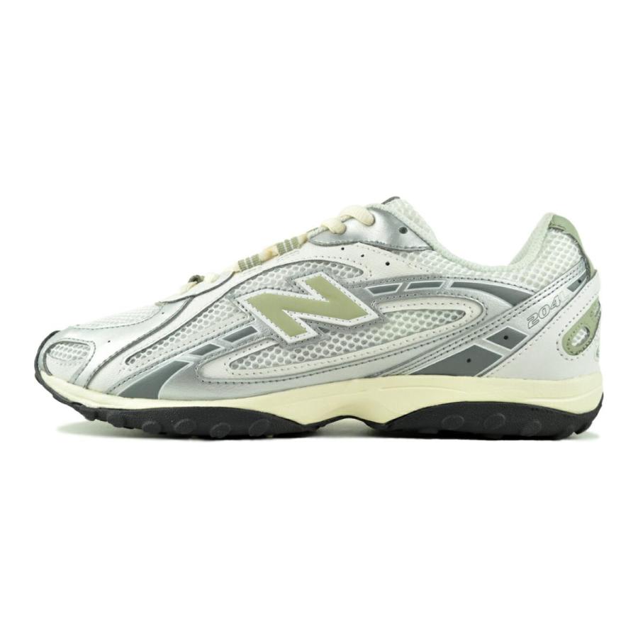 New Balance ニューバランス スニーカー U204LSWB SILVER GREEN シューズ NewBalance204 ランシュー シルバー グリーン メンズ レディース New Balance（ニューバランス） 204L シルバーメタリック ガーター