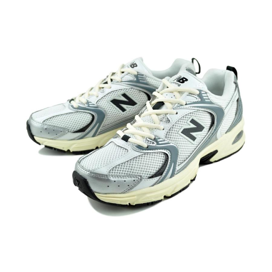 ニューバランス　U530ESA スニーカー　23.0㎝ ホワイト×シルバー New Balance（ニューバランス） NEW BALANCE U530ESA WHITE SILVER