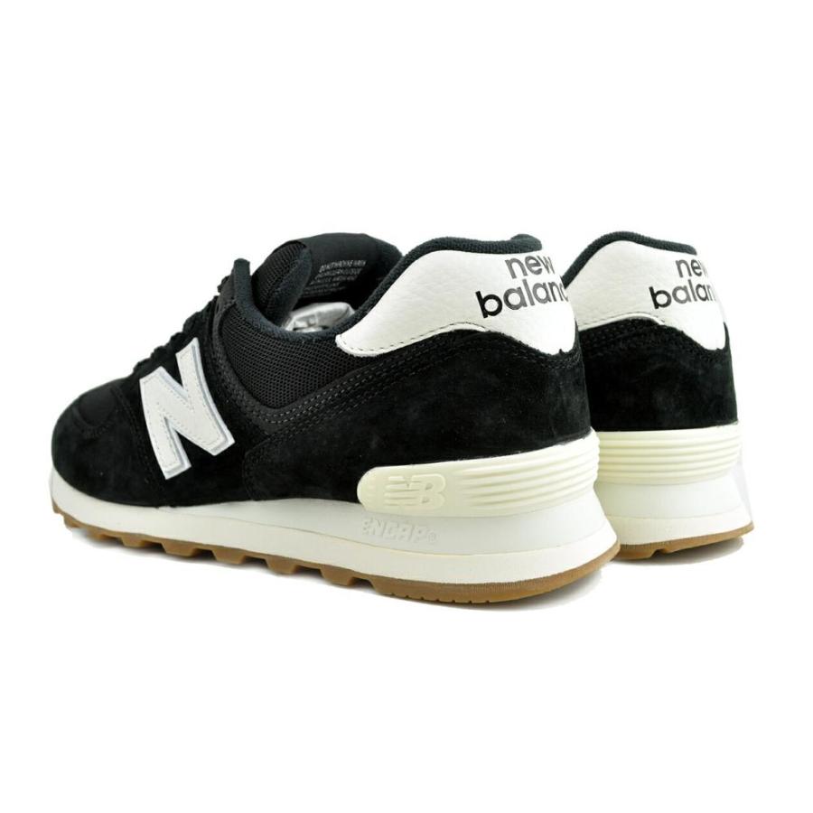 New Balance NEW BALANCE U574RAB width D BLACK WHITE New Balance NEW BALANCE U574RAB width D BLACK WHITE