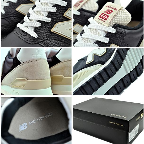 996シリーズ NEW BALANCE U996BW Aime Leon Dore MADE IN U.S.A. width 