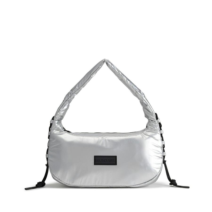 HUNTER（ハンター） HUNTER ORIGINAL TRAVEL HOBO SLING SILVER FOIL 