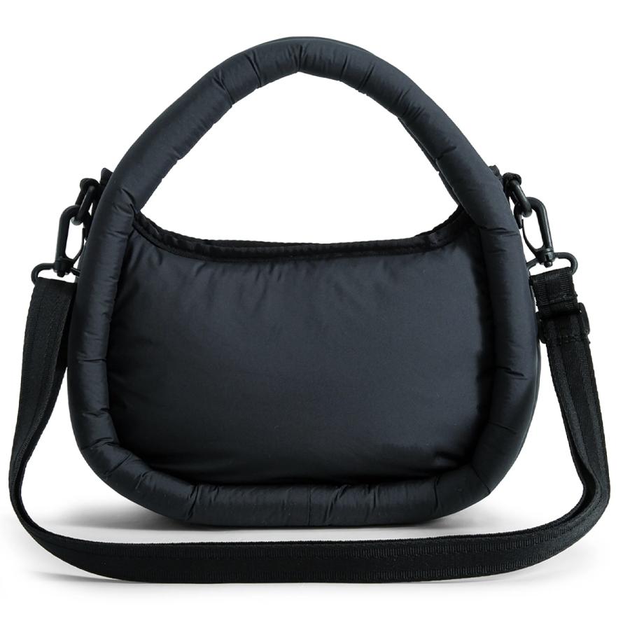 HUNTER（ハンター） HUNTER FRAMED PUFFER MIDI HOBO BLACK ubx3712kbm 
