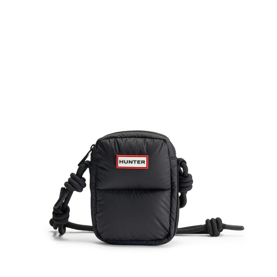 HUNTER（ハンター） HUNTER INTREPID EXTRA PUFFED PHONE POUCH BLACK