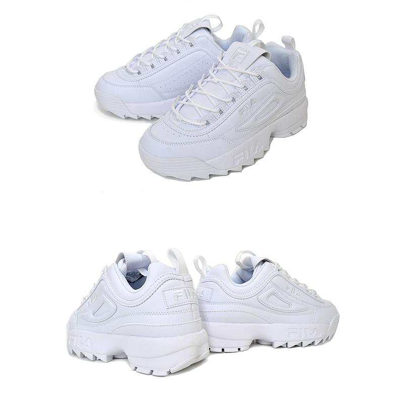 FILA（フィラ） FILA DISRUPTOR 2 WHITE/WHITE uss23029-101 ディス