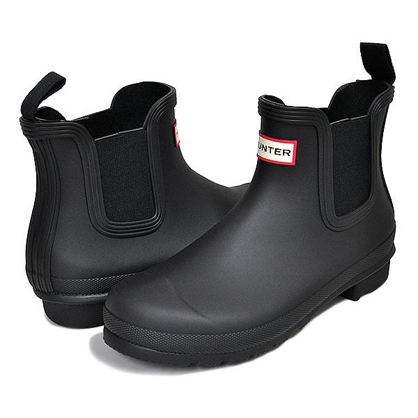 HUNTER（ハンター） HUNTER WOMENS ORIGINAL CHELSEA BLACK wfs2078rma