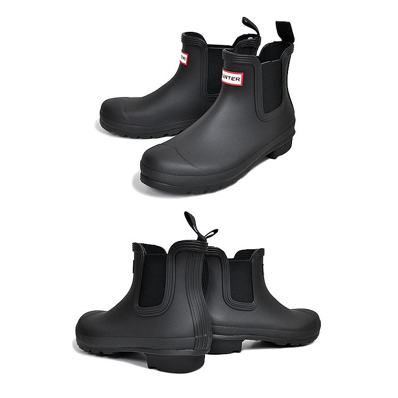 HUNTER（ハンター） HUNTER WOMENS ORIGINAL CHELSEA BLACK wfs2078rma