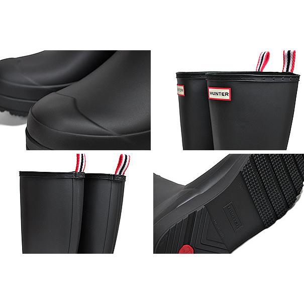 Hunterレインシューズ　UK６US8 EU39 WFT2007RMA-BLK レディース オリジナル プレイ トールブーツ - ブラック