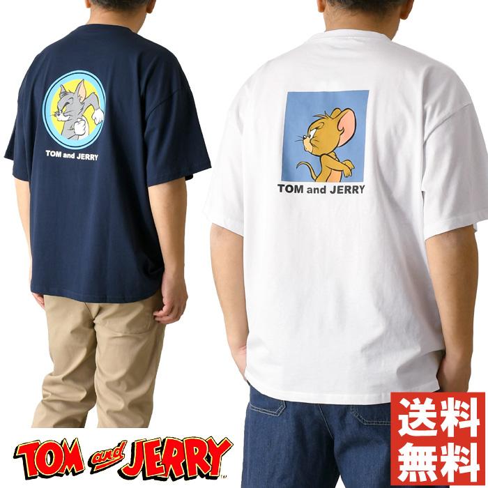 Tom＆Jelly トムとジェリー Tシャツ バックプリント Cartoon LIMITED SELECT TOM & JERRY トムとジェリー バックプリント