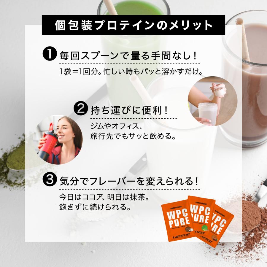LIMITEST（リミテスト） ホエイプロテイン WPC PURE 1食分（35g 