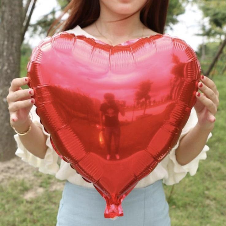 ◇ 45cm 15枚 ハートバルーン セット カラーmix レッド ピンク ホット