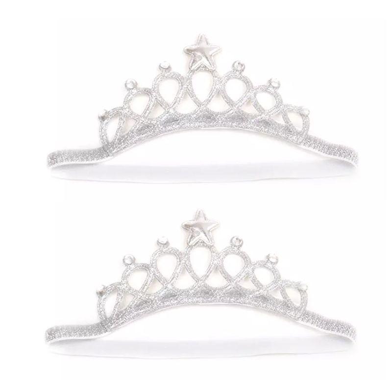 2本セット ベビー キッズ ティアラ 王冠 カチューシャ ヘアバンド ゴム ヘアアクセサリー お姫様 ドレス 衣装 プリンセス パーティー 送料無料 Kk003set 輸入雑貨店 Limpomme 通販 Yahoo ショッピング