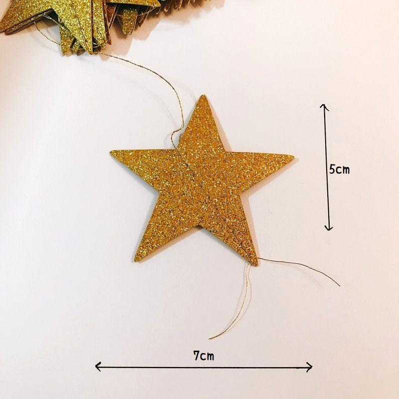 グリッター付き ペーパー スター ガーランド 紙製 星 星型 飾り 室内装飾 子供部屋 店舗 結婚 結婚式 クリスマス 飾り付け 送料無料 Ko016gl 輸入雑貨店 Limpomme 通販 Yahoo ショッピング