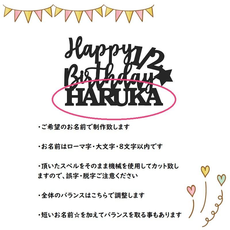 1 2 名前 ケーキトッパー 1 2 ハーフバースデー 誕生日 筆記体 スター 星 ケーキ デコレーション 紙製 Ld Tp 05 12 輸入雑貨店 Limpomme 通販 Yahoo ショッピング