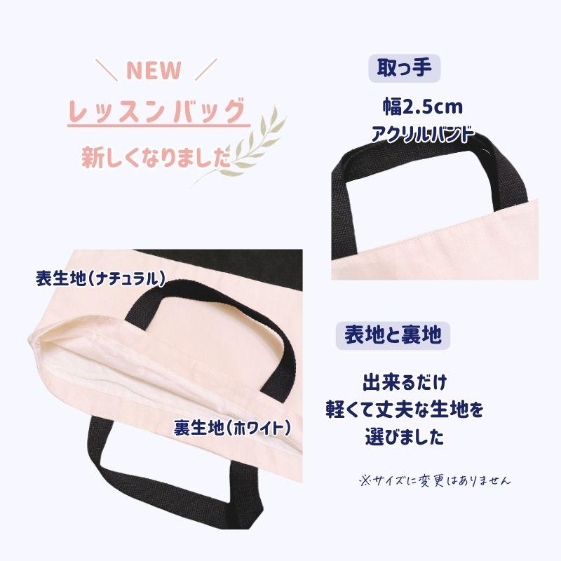 名入れ ／ レッスンバッグ スマイル A4対応 通園バッグ 男の子 女の子