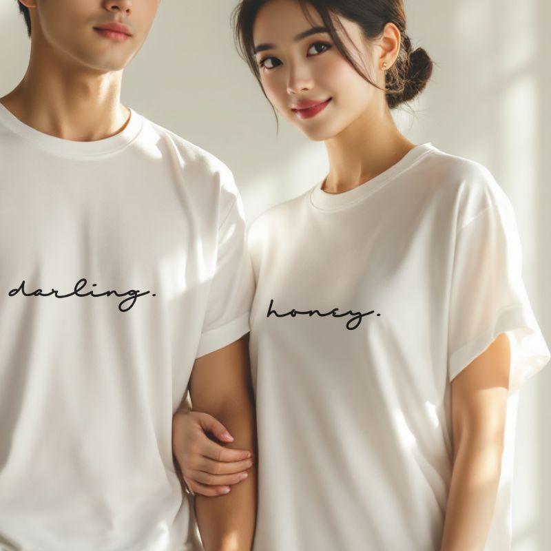 ペアTシャツ 2枚セット カップル ペア お揃い 嫁 旦那 tシャツ 結婚