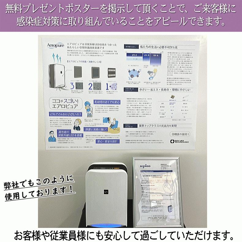 送料無料 日機装 Aeropure エアロピュア AN-JS1 空間除菌装置 新品