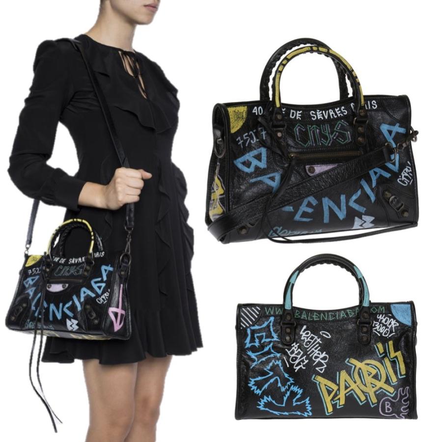 バレンシアガ グラフィティクラッシック シティバック ハンドバッグ GRAFFITI CLASSIC CITY S multi 431621  0FE1T 1060 BALENCIAGA :BALENCIAGA-4316210FE1T1060:リナーテ - 通販 - Yahoo!ショッピング