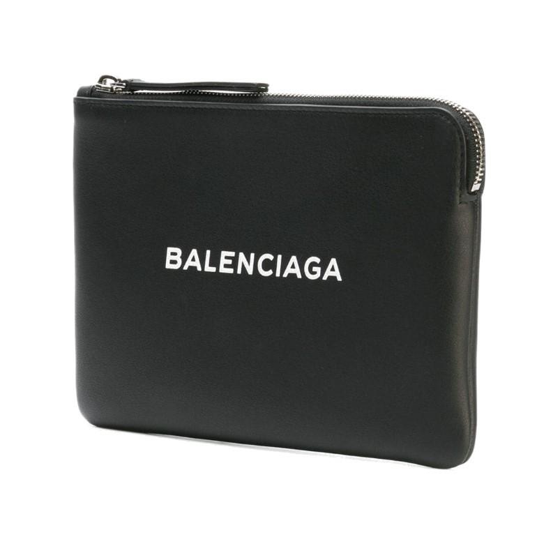 バレンシアガ BALENCIAGA エブリデイ ポーチＭ 492465 ロゴ クラッチ