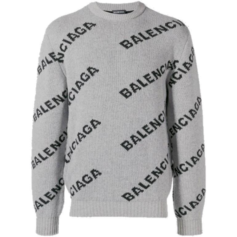 BALENCIAGAオールオーバーロゴニット | delicious-crepes.com