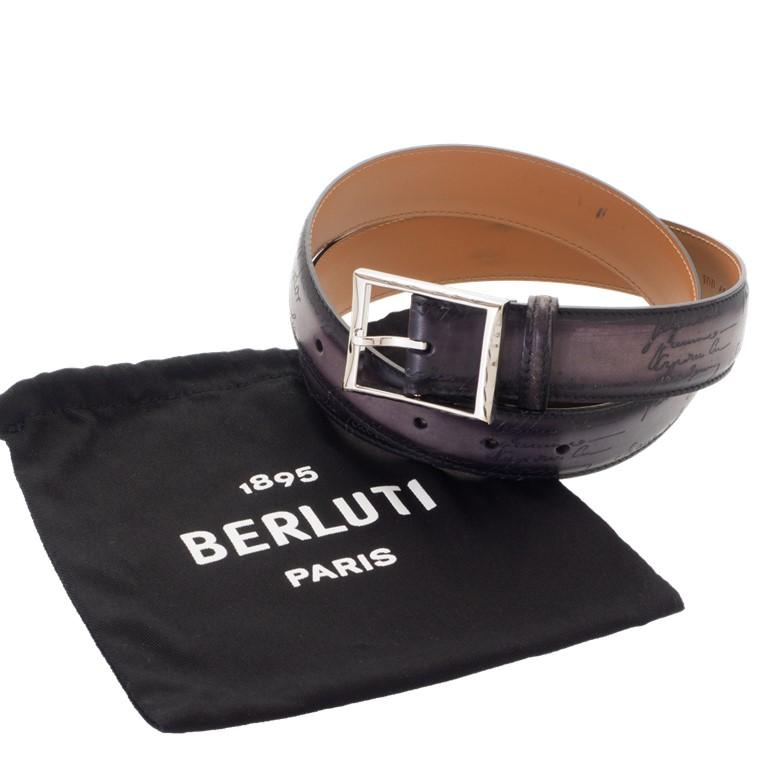 ベルルッティ ベルト メンズ ブランド BERLUTI クラシックレザーベルト クラシック レザー ベルト - 35 MM | ベルルッティ JP
