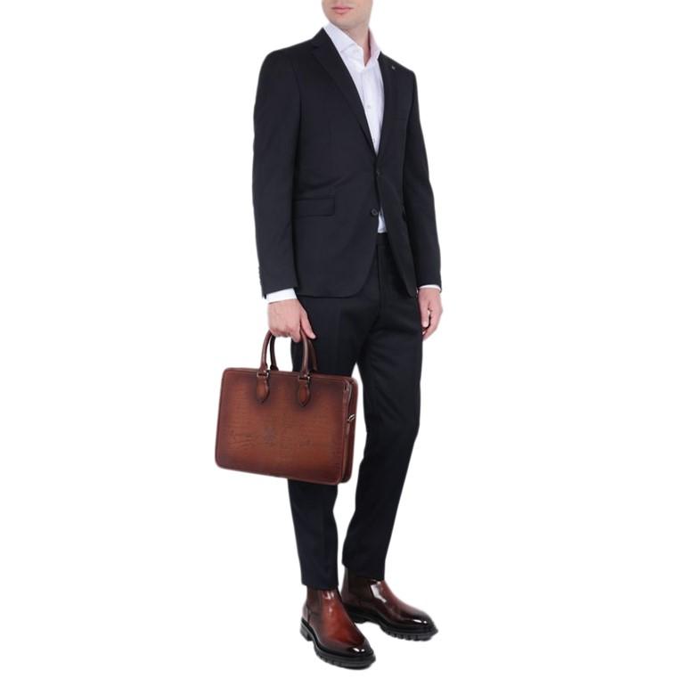 Berluti ベルルッティ アンジュール スモール スクリットレザー Berluti ベルルッティ アンジュール スモール スクリットレザー