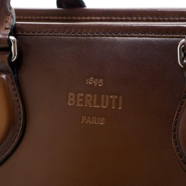 Berluti ベルルッティ ドゥジュール レザー ブリーフケース Berluti ベルルッティ ドゥジュール レザー ブリーフケース