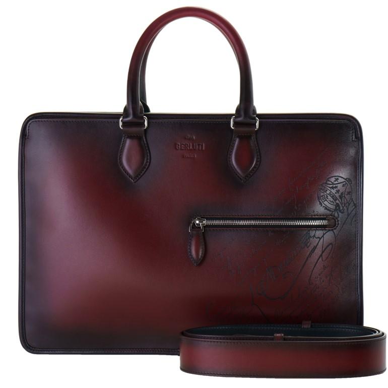 Berluti ベルルッティ アンジュール スクリットレザー ブリーフ Berluti ベルルッティ アンジュール スクリットレザー ブリーフ