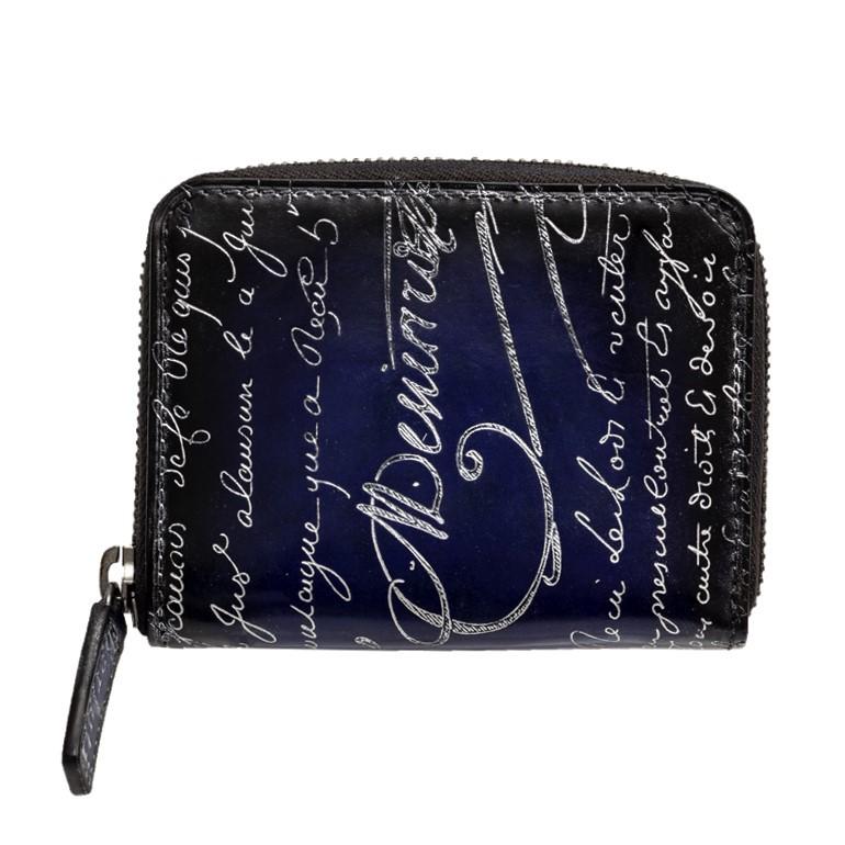 ベルルッティ ワパ カリグラフィー スクリット レザー ラウンドジップ 財布 ベルルッティ ワパ カリグラフィー スクリット レザー ラウンドジップ 財布