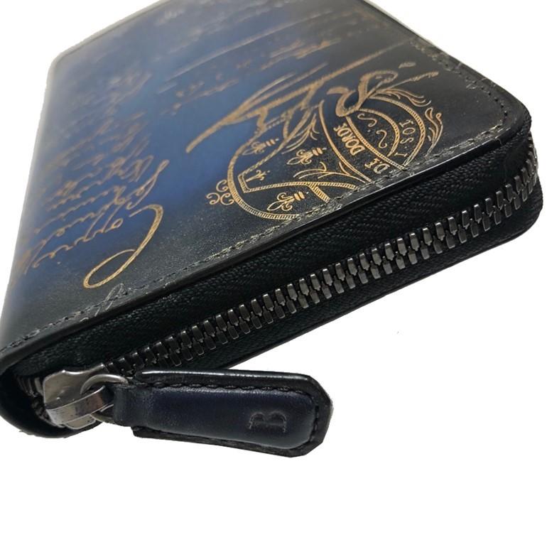 BERLUTIベルルッティイタウバカリグラフィー長財布ラウンドジップ