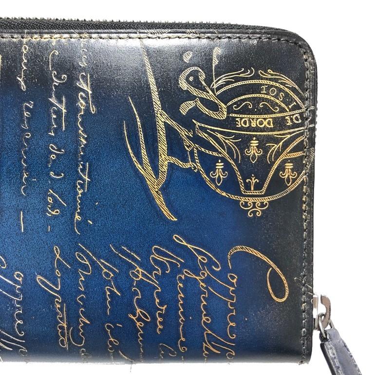 正規品! ベルルッティ イタウバスクエア カリグラフィー シルバー金具