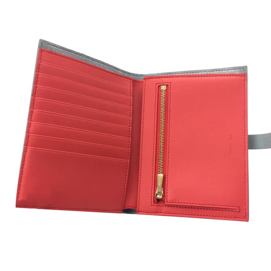 セリーヌ 2つ折り財布 ストラップ ミディアム マルチファンクション  