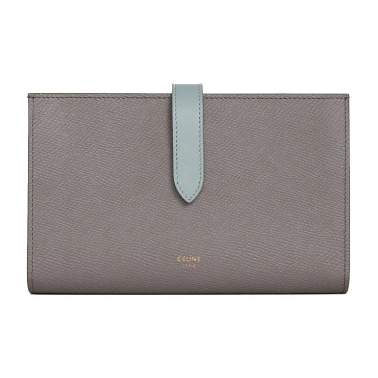 CELINE セリーヌ 二つ折り 財布 ペプル ストラップウォレット | www