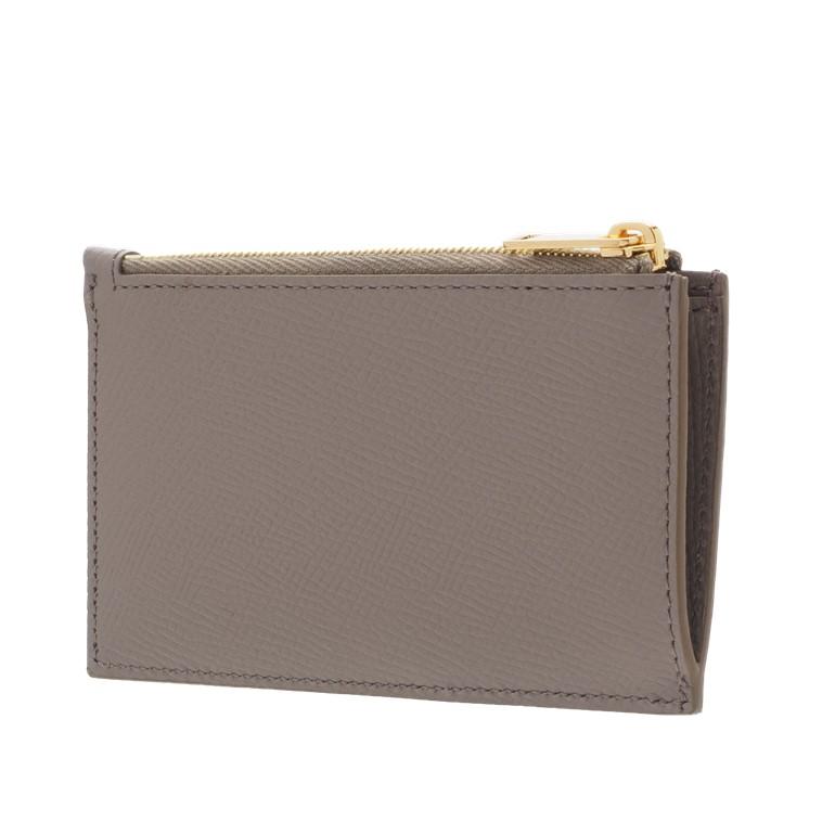 セリーヌ ジップ付きコンパクト カードホルダー エッセンシャル グレ  