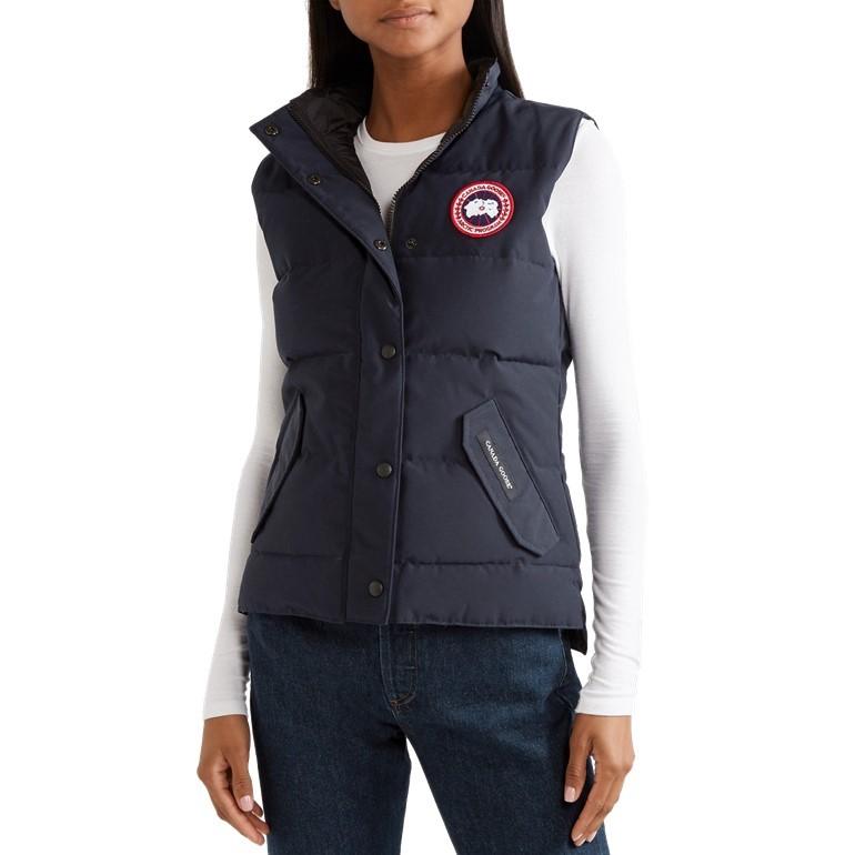 カナダグース ダウンベスト フリースタイルベスト レディースアウター アドミラルブルー シンプルベスト 22l 646 Canada Goose Cg 22l 646 リナーテ 通販 Yahoo ショッピング