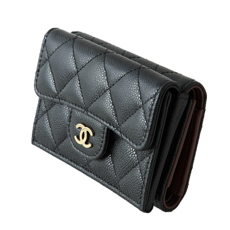 CHANEL シャネル クラシック スモール フラップ ウォレット 三 CHANEL シャネル クラシック スモール フラップ ウォレット 三