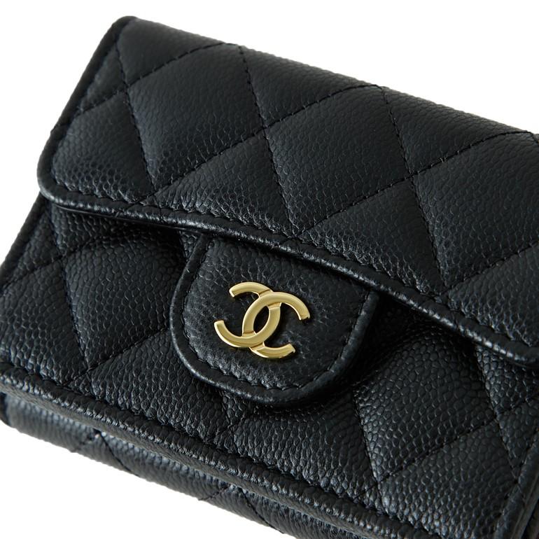 CHANEL シャネル クラシック スモール フラップ ウォレット 三つ折り