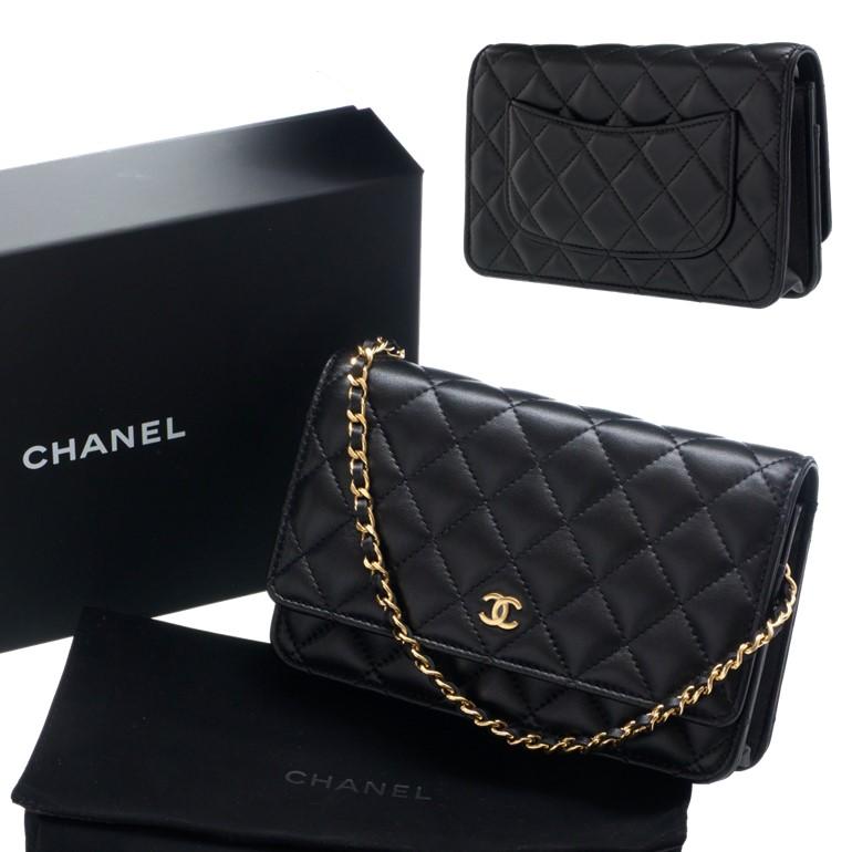 CHANEL シャネル チェーンウォレット ミニショルダーバッグ CHANEL シャネル チェーンウォレット ミニショルダーバッグ