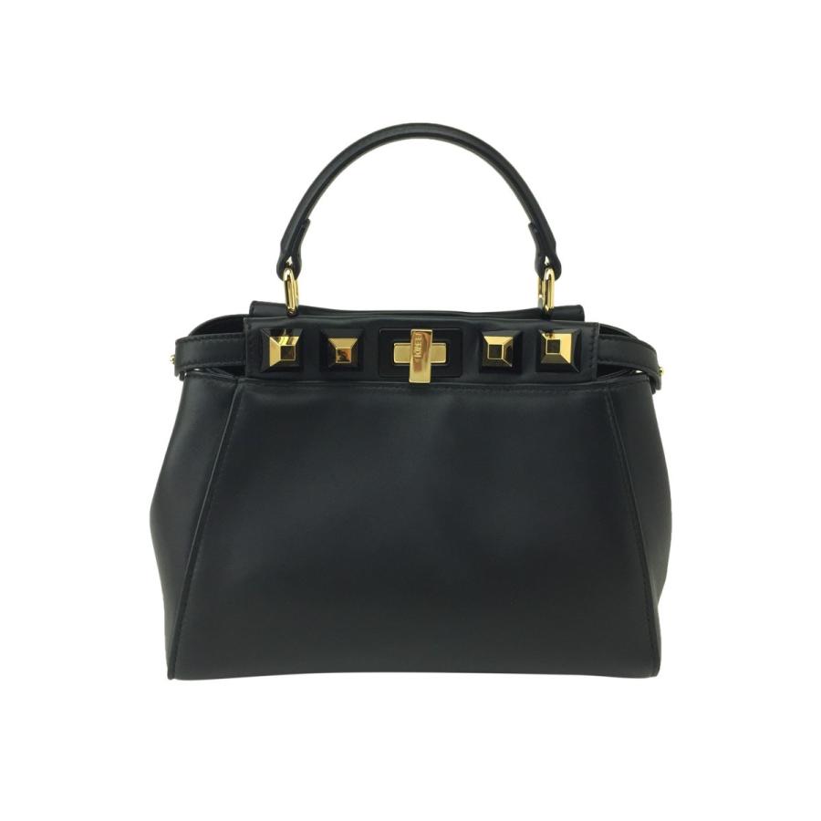 フェンディ ピーカブー ハンドバッグ Peekaboo Black 8bn244 9dt F0kur Fendi Fendi 8bn2449dtf0kur リナーテ 通販 Yahoo ショッピング