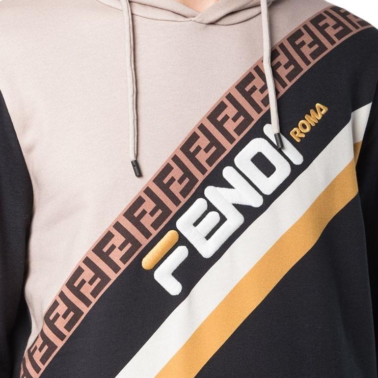 ご注意ください フェンディ× FILA マニア ロゴエンブロイダリー プル