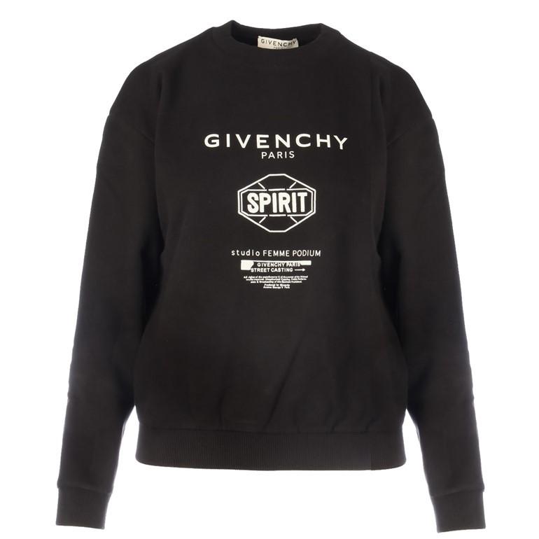 ジバンシィ スピリットロゴプリント クルーネックスウェット レディーストレーナー ブラック BW70013Z33 001 GIVENCHY  :GIVENCHY-BW70013Z33-001:リナーテ - 通販 - Yahoo!ショッピング